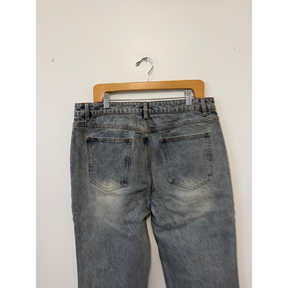 Mnml Men's Painted Straight Denim – Light Blue – Size 34 – NWT - Picture 6 of 6